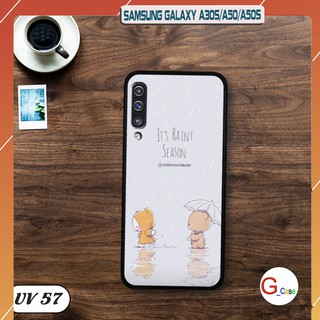 Ốp điện thoại Samsung Galaxy A30S - lưng nhám viền dẻo