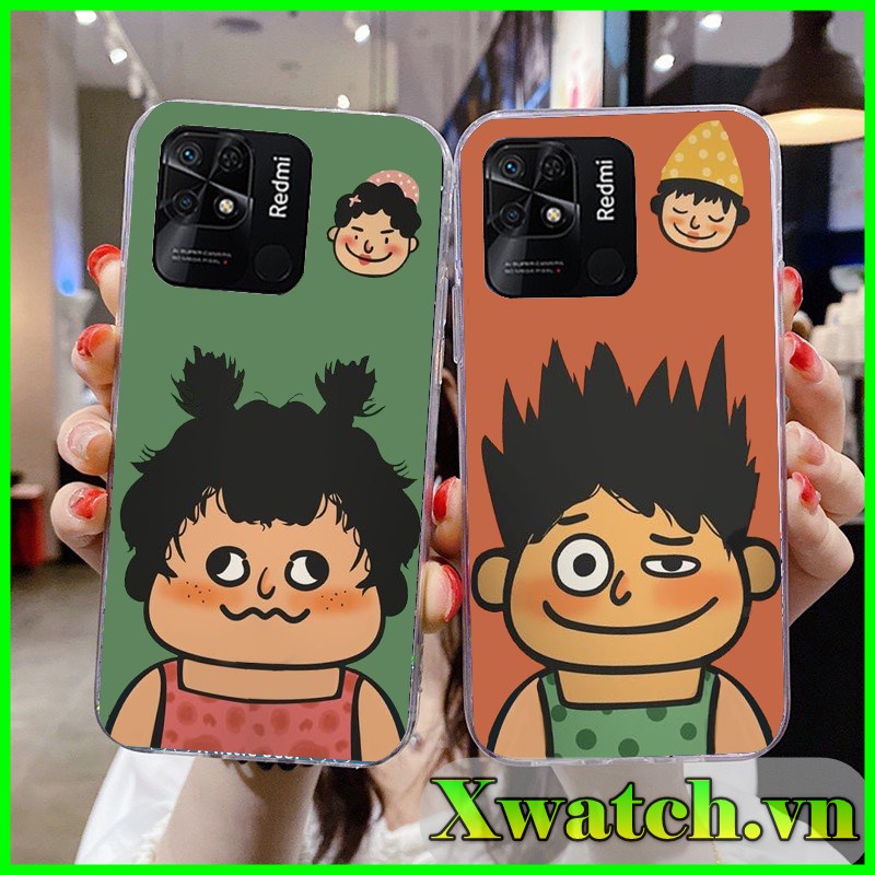 Ốp silicon in UV Xiaomi Redmi 10C Poco C40 Redmi 10A họa tiết Tóc xù