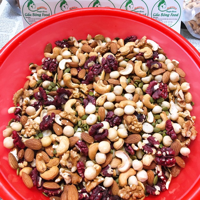 Hạt mix ăn vặt