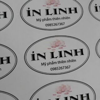 In tem nhãn dán sản phẩm