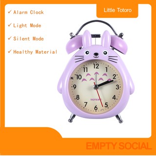 Đồng hồ báo thức hình hoạt hình Totoro dễ thương cho bé
