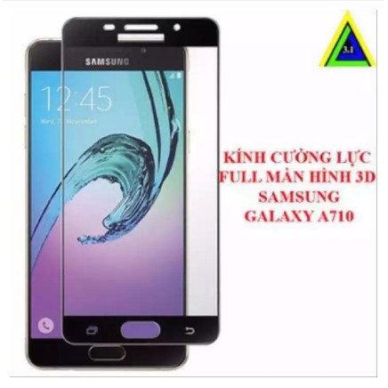 Kính cường lực full màn hình 3D Samsung Galaxy A710