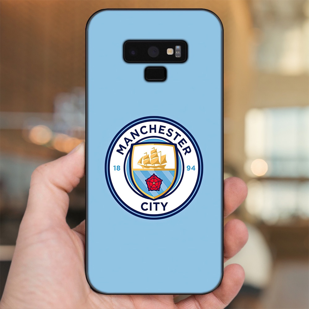 Ốp lưng Samsung Note 9 viền đen in hình Manchester City MC