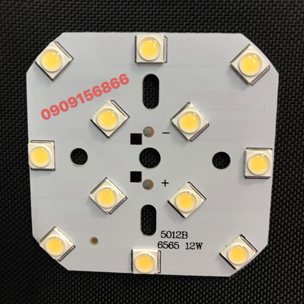 Led vỉ tròn 12w hạt nổi (chạy qua chấn lưu)