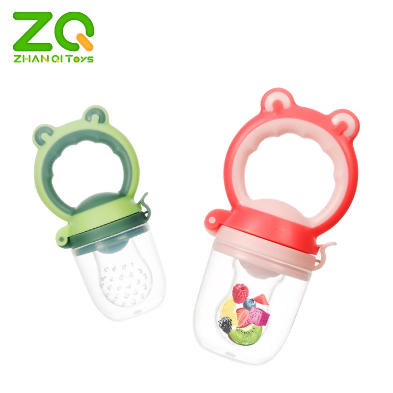 ZHAN QI TOYS Đồ chơi nhai gặm nướu trái cây rau củ quả cho bé sơ sinh mọc răng