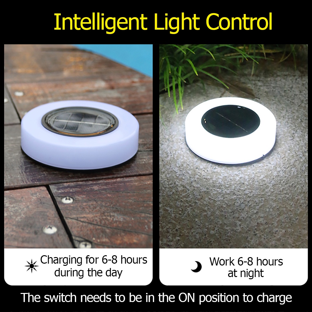 Đèn Led Năng Lượng Mặt Trời Trang Trí Lối Đi Sân Vườn