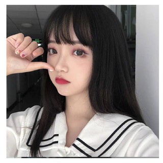 Tóc giả nữ đẹp ❤️ FREESHIP❤️Nguyên đầu thẳng lỡ tự nhiên