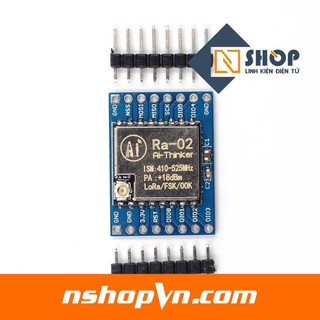 Mạch Thu Phát RF Lora SX1278 433Mhz Ra-02 ra chân