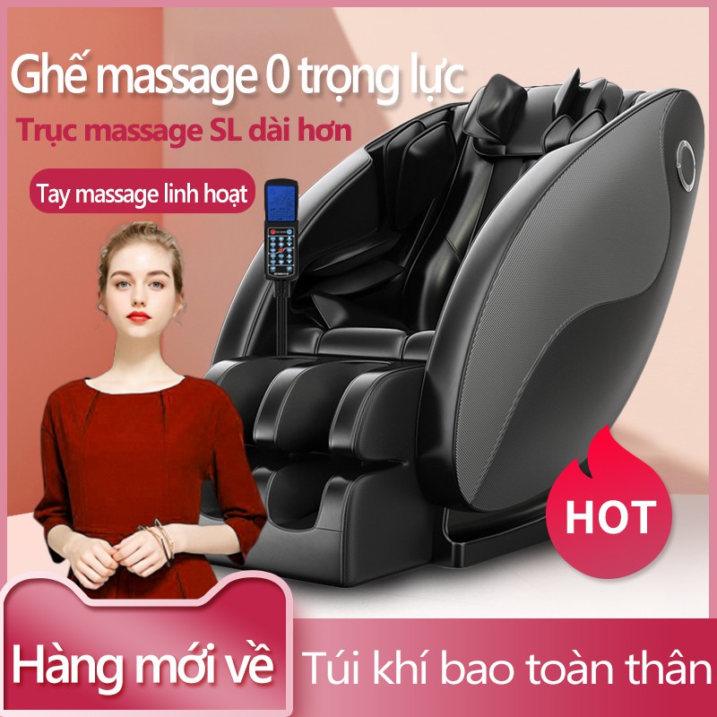 AM989 - [Siêu Ưu Đãi ] Massage toàn thân ghế mát xa tự động gia dụng máy mát xa đa năng - Công Nghệ 4D