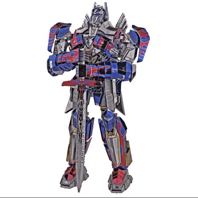 📌 Mô hình lắp ghép kim loại 3d Transformers Optimus Prime