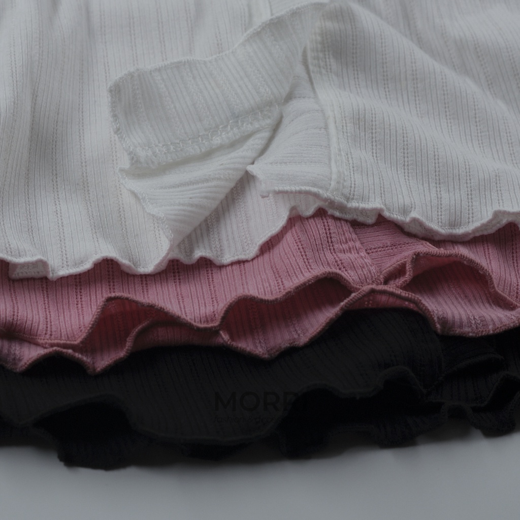 Áo Thun Kiểu Nữ Ngắn Tay Cổ chữ V - Áo Croptop Ôm Nút Giả Nhiều Màu Chất Thun Gân Mềm Mịn | BigBuy360 - bigbuy360.vn