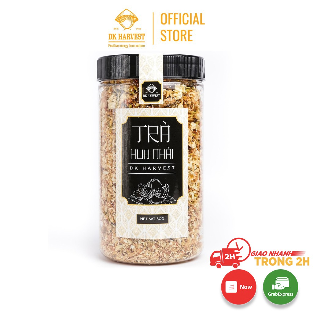 Trà Hoa Nhài Khô Nguyên Bông DK Harvest - 50g