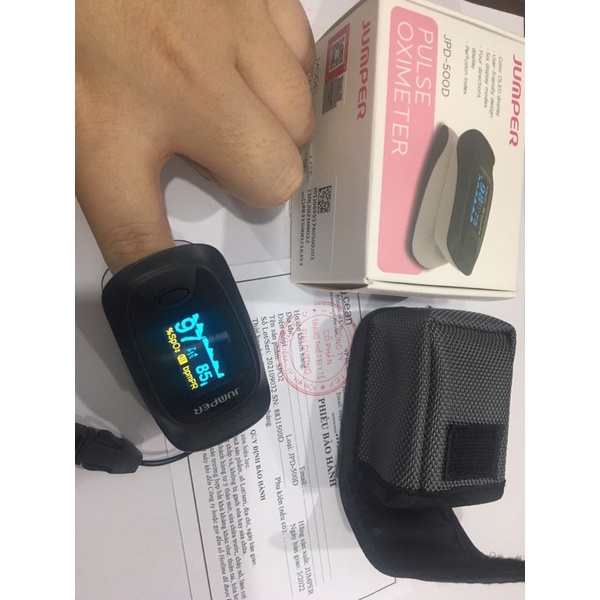 Máy đo SPO2 JUMPER JPD 500D chính hãng