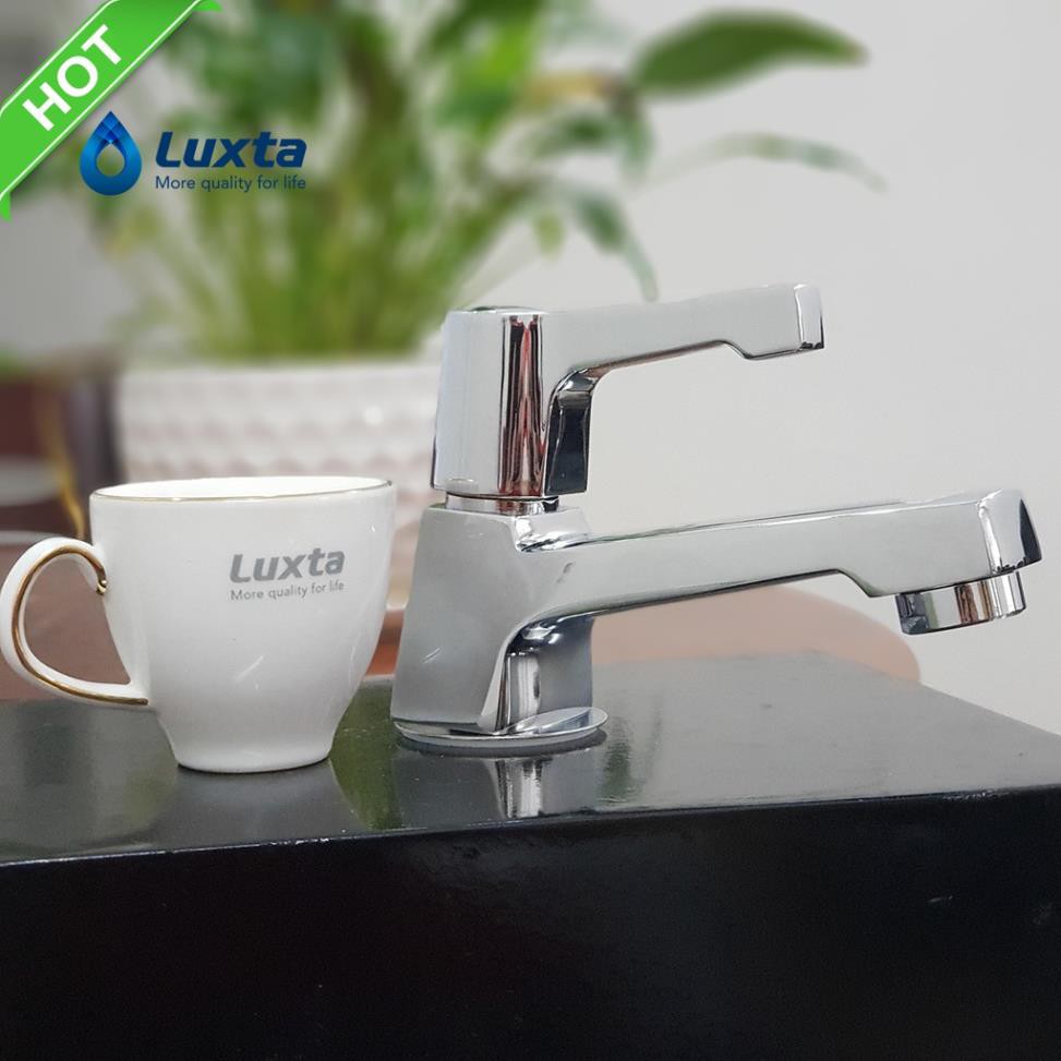 Vòi lavabo rửa mặt Cao cấp gạt Luxta L1114T1, bảo hành 05 năm