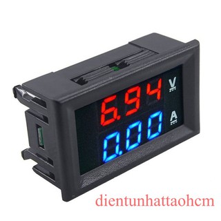 MODULE ĐỒNG HỒ ĐO DÒNG - ĐO ÁP 0-100V 10A DC