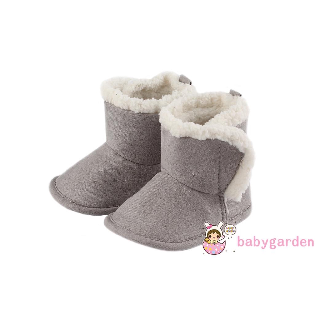 Giày bốt giữ ấm chống trượt cho bé từ 0-18 tháng tuổi