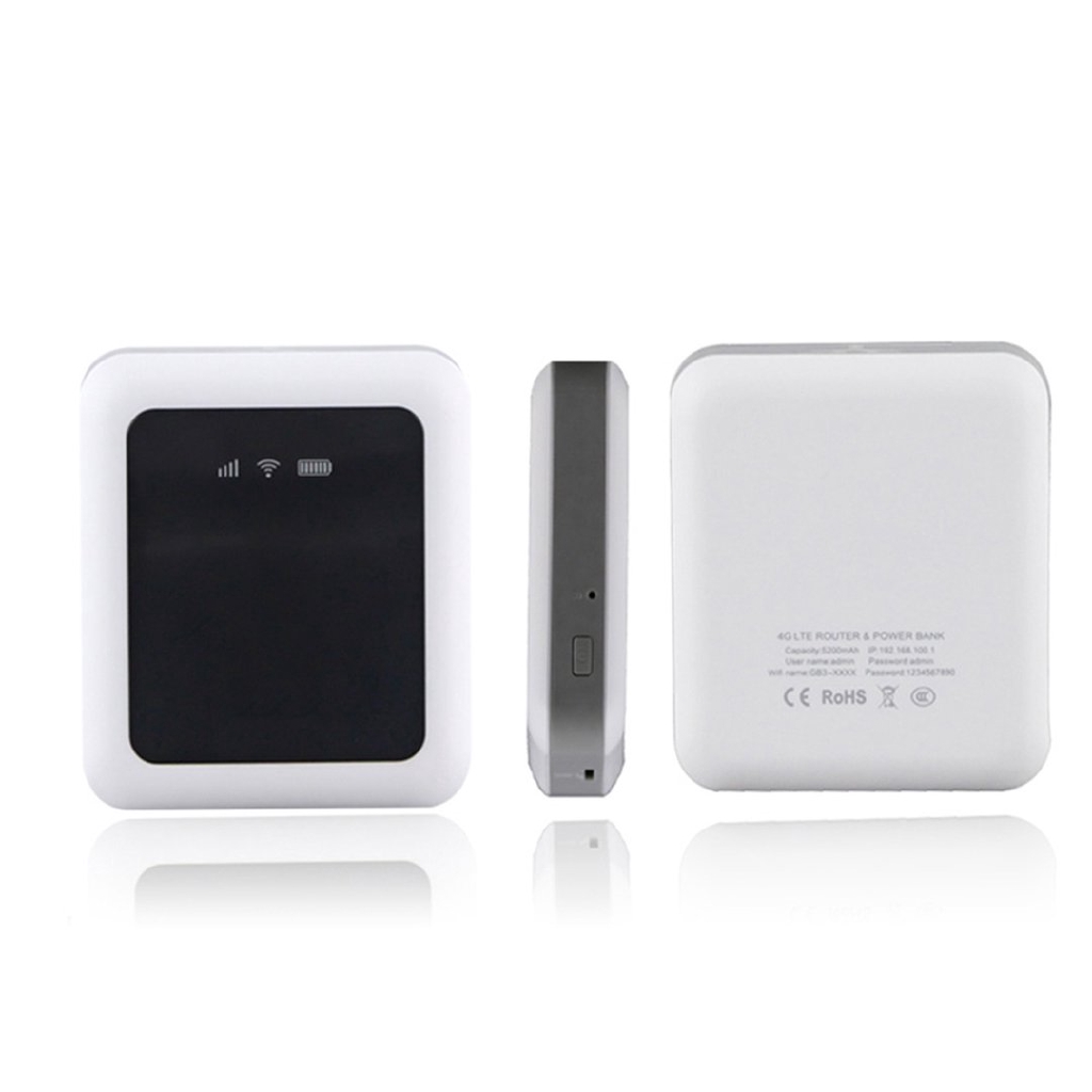 3G Wireless Wifi Router Hotspot With Mifi With Charging Treasure Function