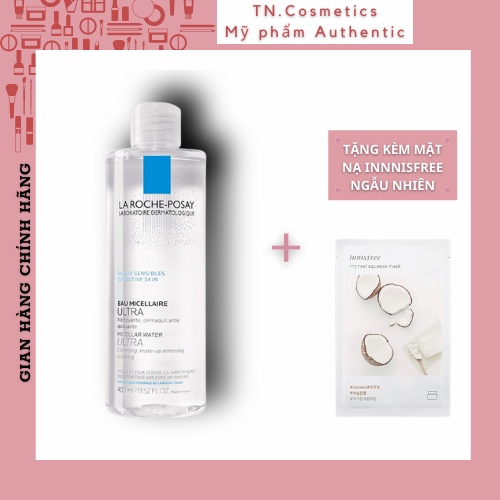 Nước Tẩy Trang Cho Da Nhạy Cảm La Roche-Posay Micellar Water Ultra Sensitive Skin 400ml NTT1894