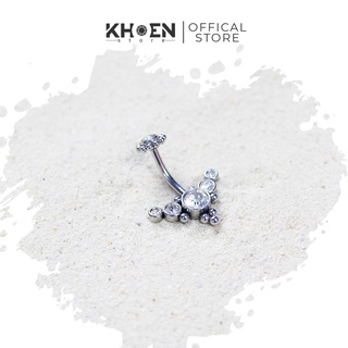 ( 1 chiếc ) Khuyên Rốn Mỏ Neo - Thép không gỉ - Khoen Store