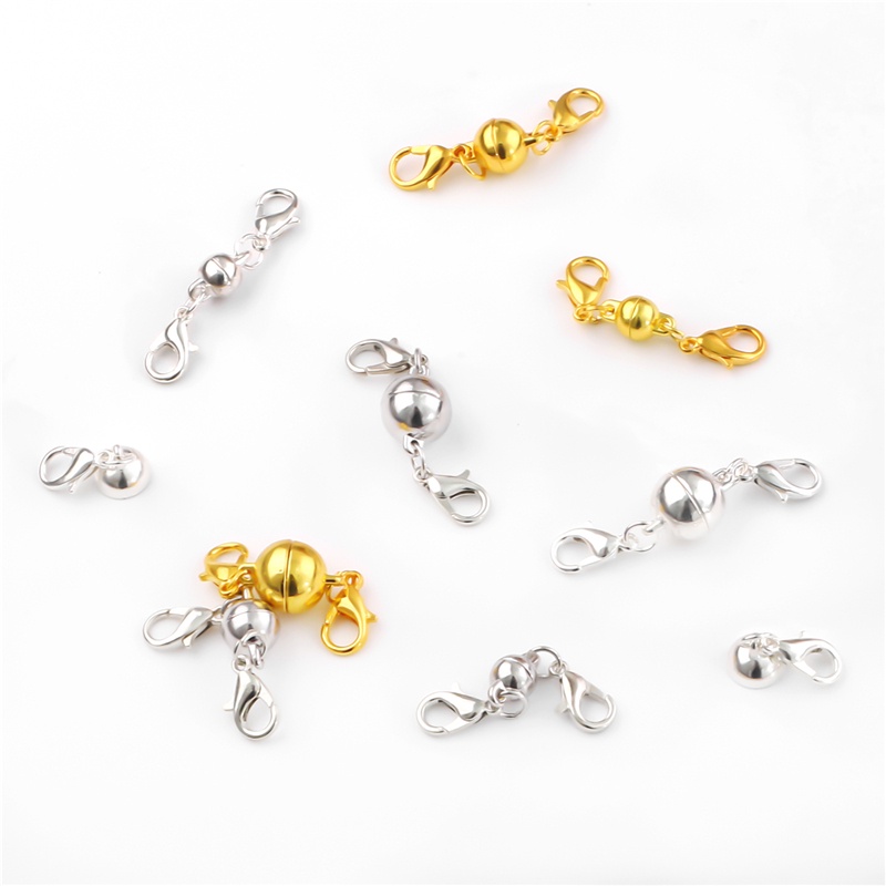 Bộ 5 phụ kiện móc khóa càng cua bằng kim loại có nam châm tiện dụng