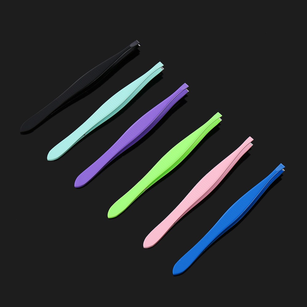 [Hàng mới về] Nhíp Tỉa Lông Mày Bằng Thép Không Gỉ Với Nhiều Màu Sắc Bắt Mắt Tùy Chọn Tiện Lợi