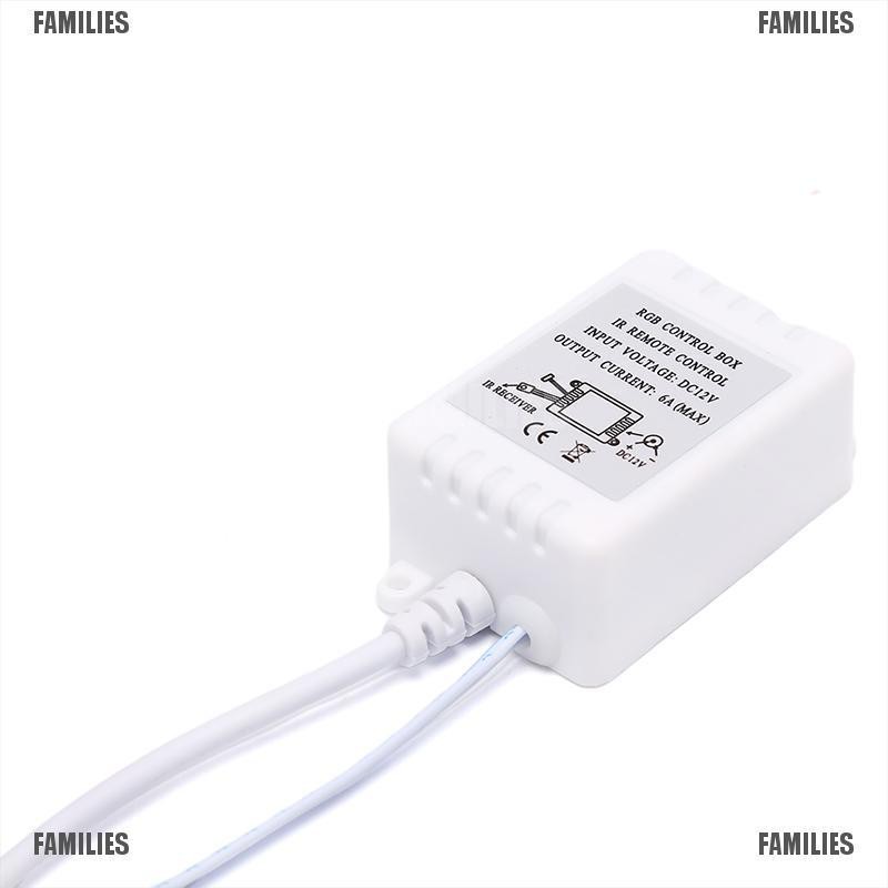 Bộ Điều Khiển Đèn Led Rgb Families 24 Nút Dc12V