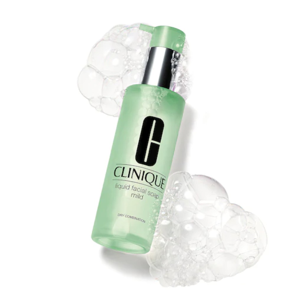 🌸CLINIQUE🌸Bill US| Sữa rửa mặt siêu sạch Liquid Facial Soap Full và Mini Size