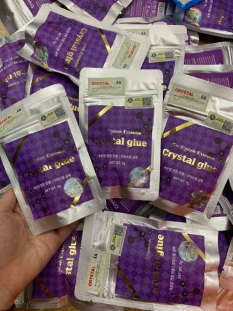 KEO NỐI MI KO CAY, SIÊU BỀN CRYSTAL