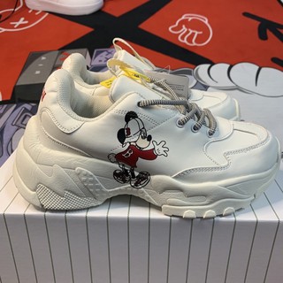 (Ảnh thật + video + full box) Giày thể thao sneaker mickey đỏ