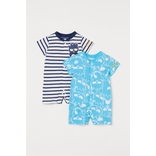 Set 2 body cộc bé trai bé gái Hm auth