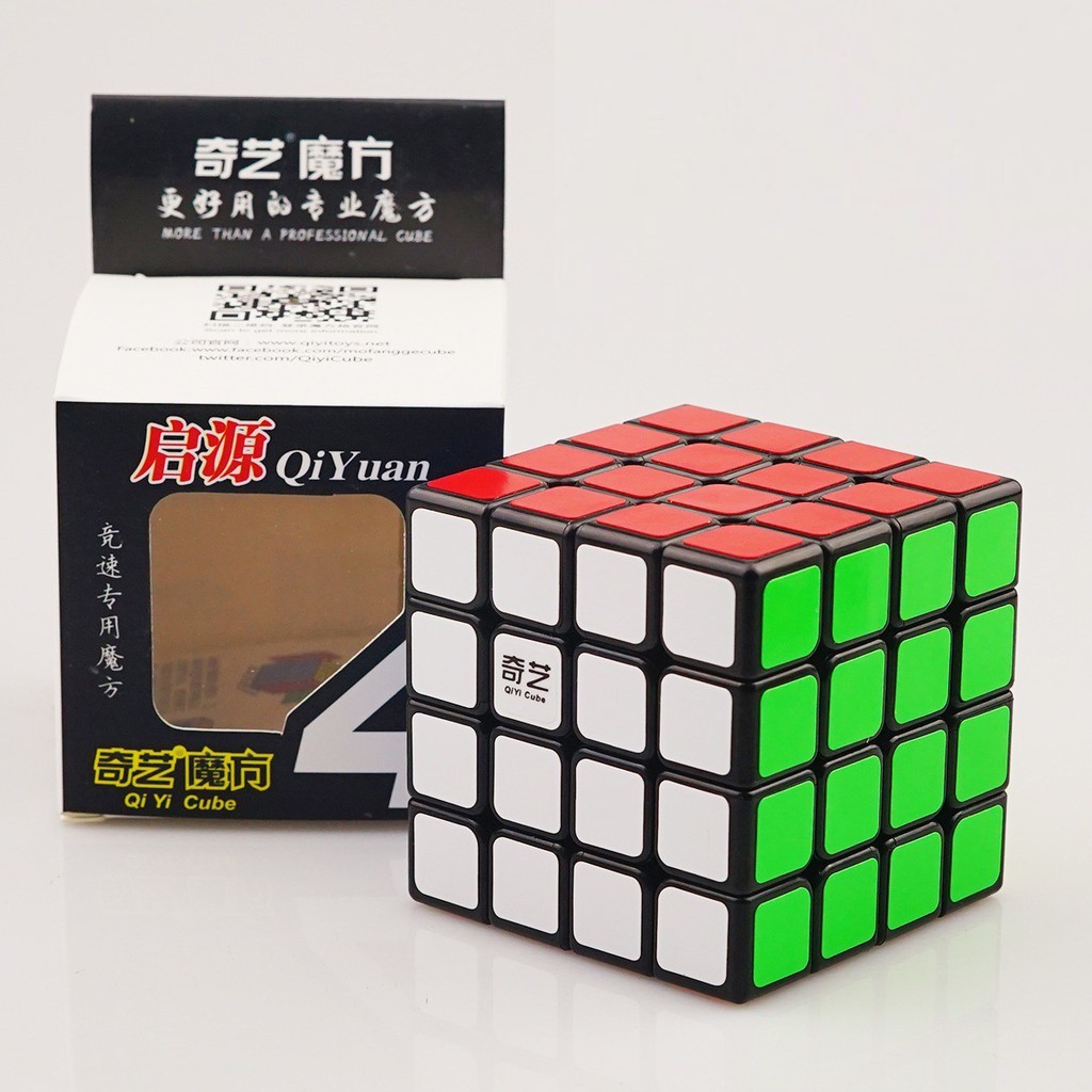 Rubik 5x5 Sticker Viền Đen Qiyi MoFang Rubik 4 Tầng (Bản cao cấp)