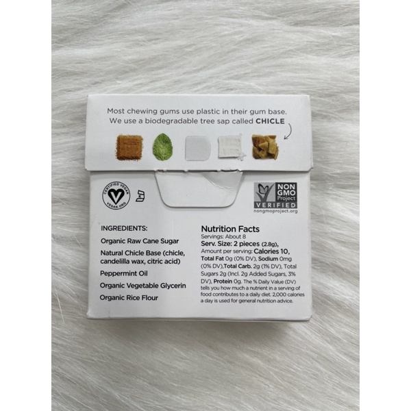 1-Kẹo Simply Gum Chewing Cleanse Grapefruit -Mỹ