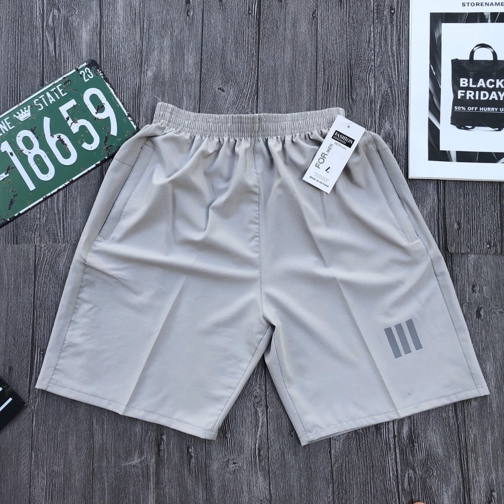 Quần Short Đùi Nam Chất Dù Mát Mịn Đường May Chuẩn Nét Hàng Thương Hiệu | BigBuy360 - bigbuy360.vn