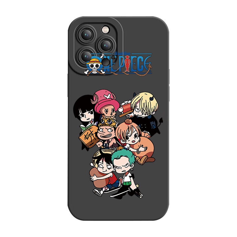Ốp Điện Thoại Cạnh Vuông In Hoạt Hình One Piece Cho Samsung Galaxy A33 A53 A73 5G A32 A52S A72 A31 A41 A71