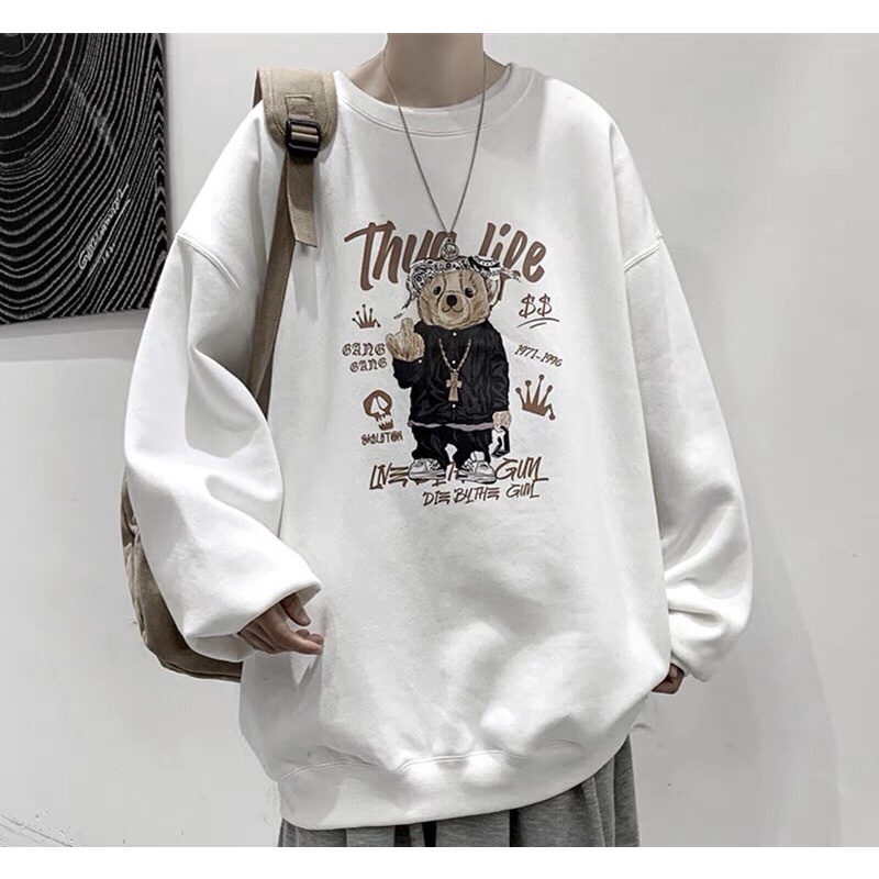 Áo Nỉ Sweater, Hoodie Gấu Mochino, Nam Nữ Unisex, Form Rộng, Chất Nỉ Bông Cao Cấp, Hottrend 2021, Top Xu Hướng | BigBuy360 - bigbuy360.vn