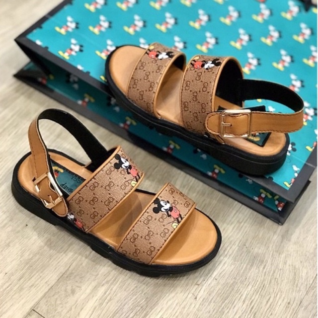 [Ảnh Thật] SANDAL BÉ TRAI - SANDAL QUAI NGANG MICKEYY CHO BÉ TRAI GÁI CỰC YÊU ĐẾ ÊM NHẸ THOÁNG CHÂN - XN2