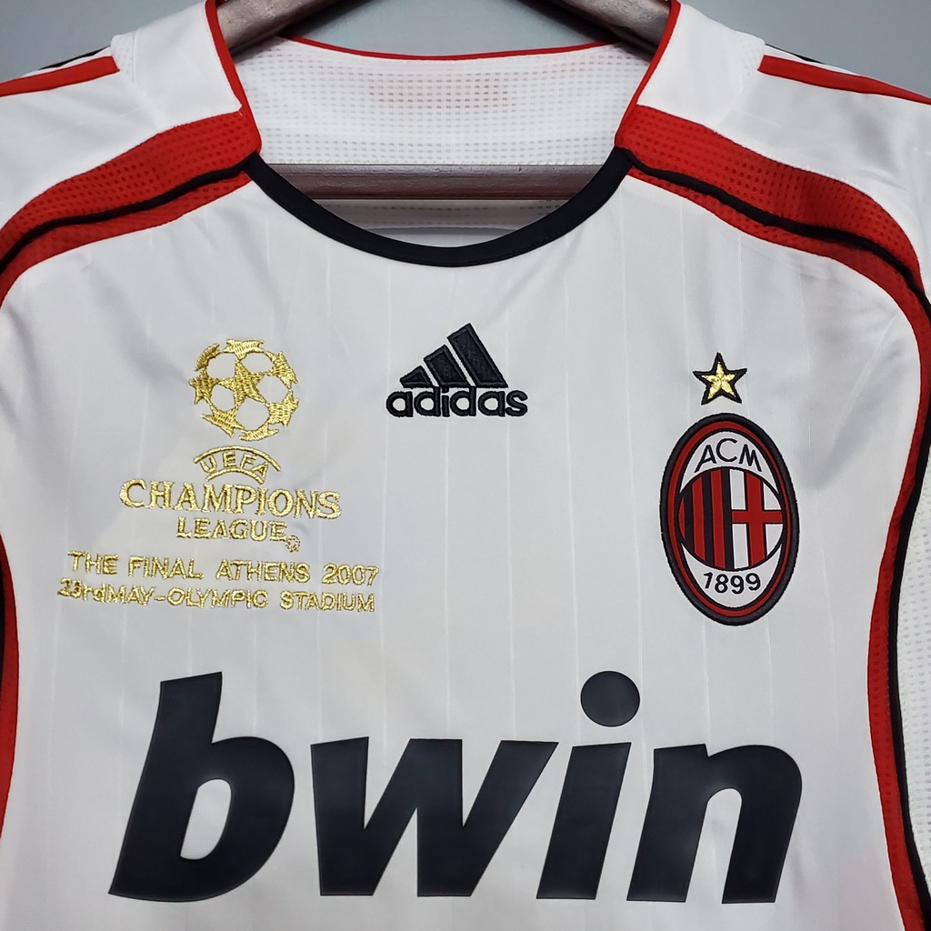 Ac Milan 2006-07 Áo Đấu Sân Khách Cổ Điển S-XXL * Còn Hàng *