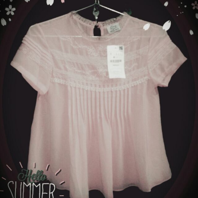 Áo kiểu babydoll Zara