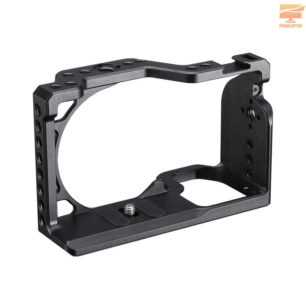 UURig Aluminum Alloy Camera Cage with Cold Shoe Compatible with Sony A6600