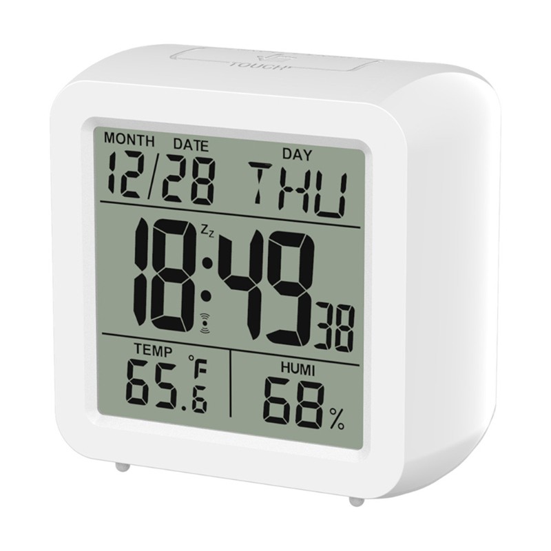 kiss Hot Clock Calendar Alarm Clock Thermometer and Hygrometer Monitor Meter