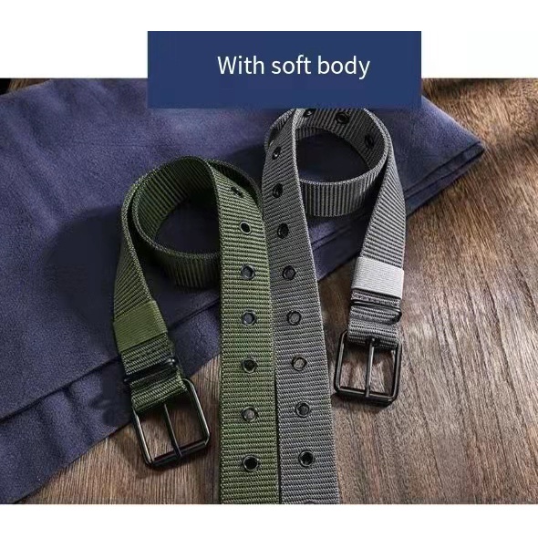 Thắt lưng nylon khóa cài thời trang sang trọng lịch lãm cho nam
