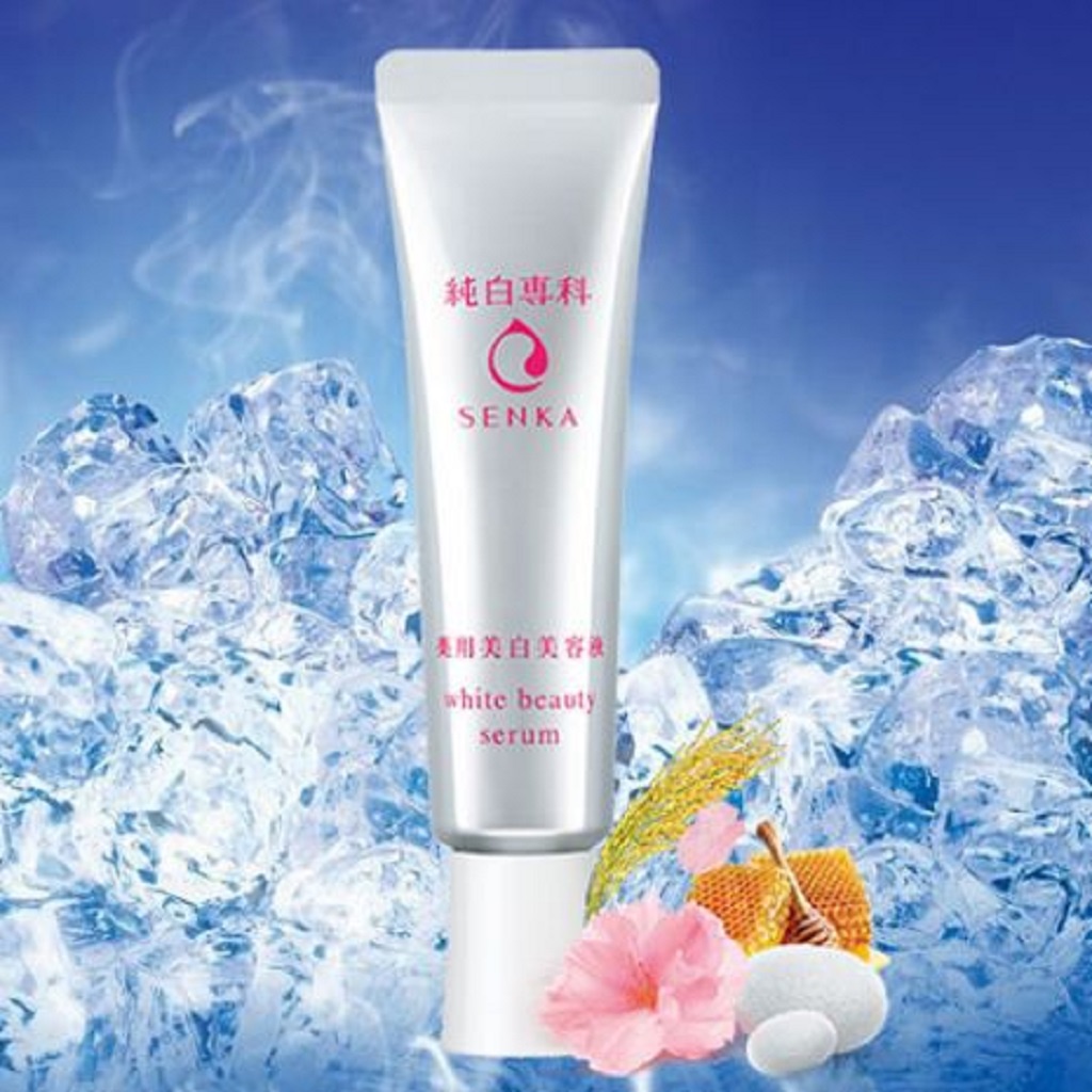 [Mã COSGLORIAT4 -8% đơn 250K] Serum Dưỡng Trắng Da Senka White Beauty 35g