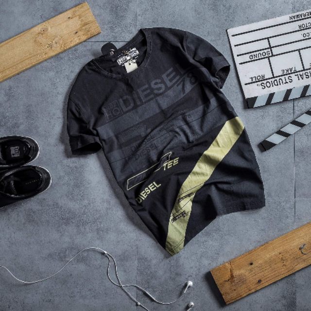 Áo thun wash Diesel