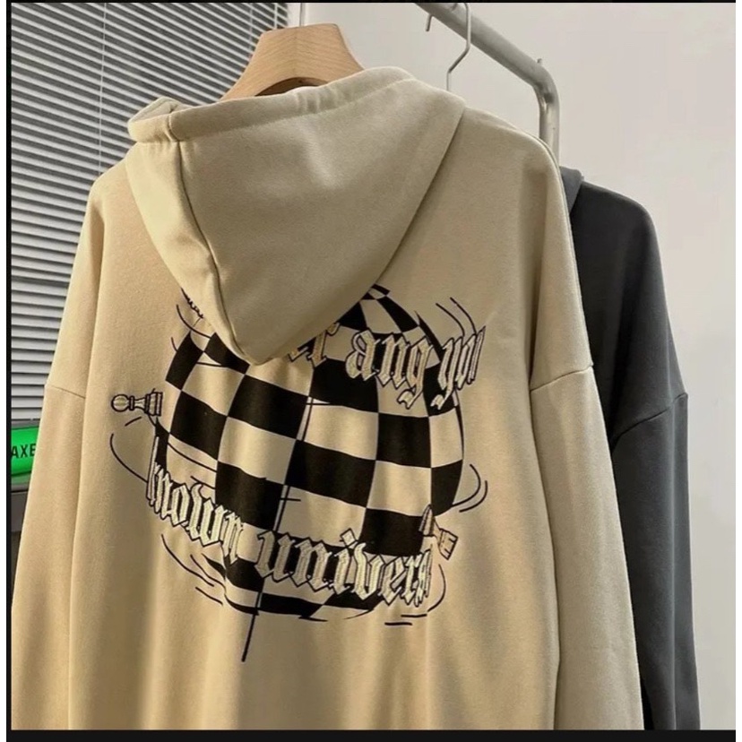 Áo khoác nỉ nữ hoodie form rộng cute hàn quốc NAVISA M392