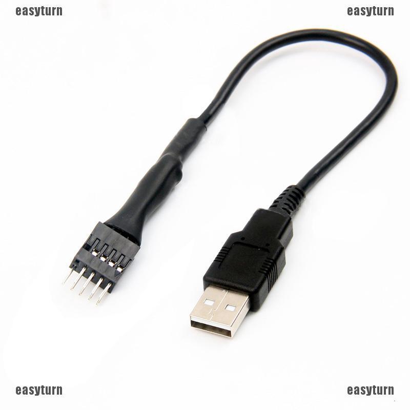🌸ĐẦY ĐỦ 🌸9pin Male to External USB A Male PC Mainboard Internal Data Extension Cable | WebRaoVat - webraovat.net.vn
