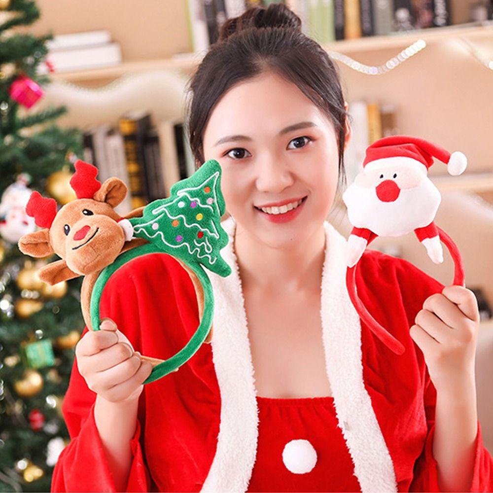 Băng Đô Cài Tóc Bằng Vải Bông Chống Trượt Phong Cách Hàn Quốc Cho Nữ