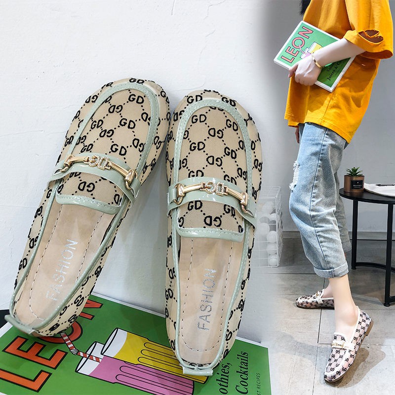 Giày Búp Bê Đế Mềm Phối Lưới Thiết Kế Dễ Thương Cho Nữ | BigBuy360 - bigbuy360.vn