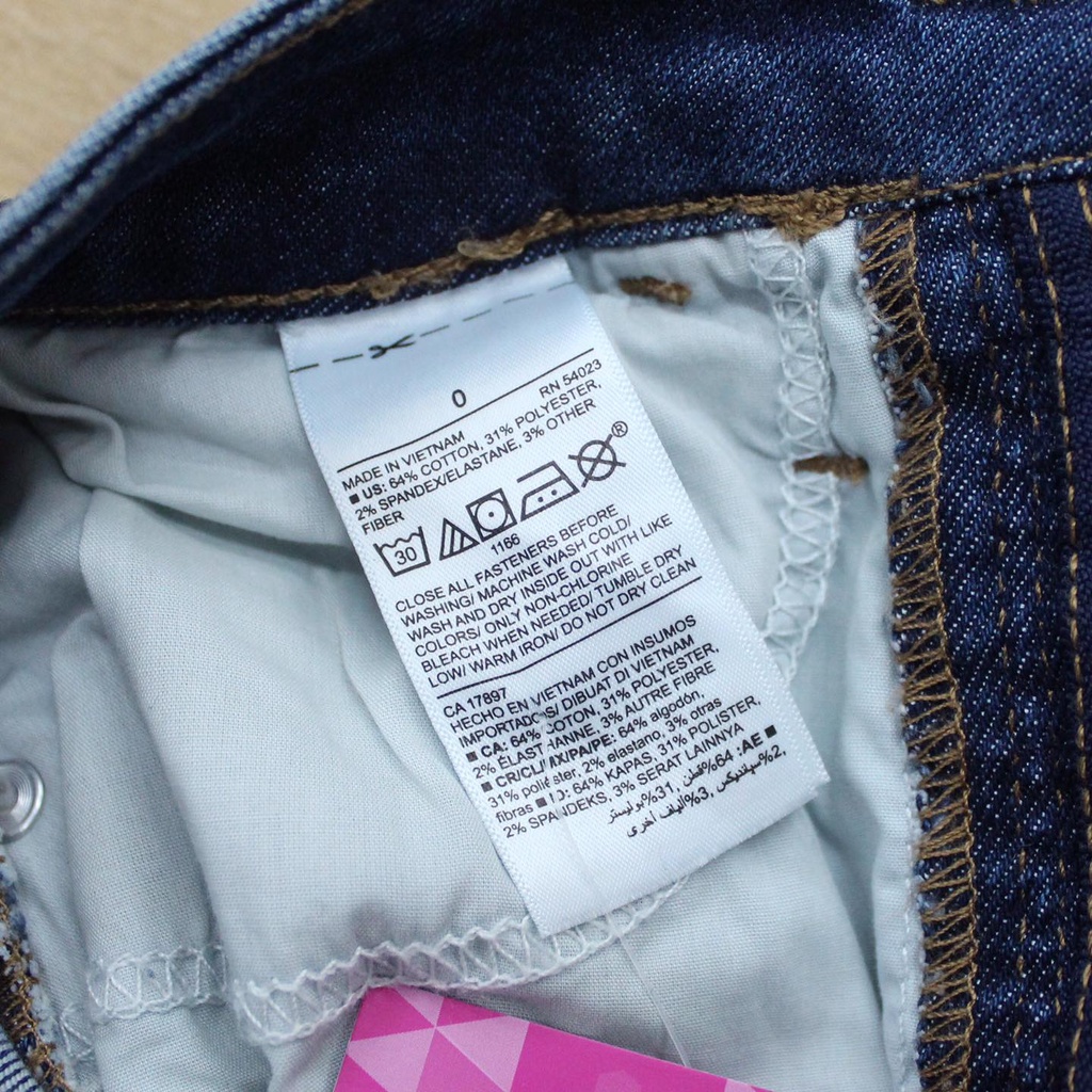 Q8698 - Quần jean skinny Old Navy trơn