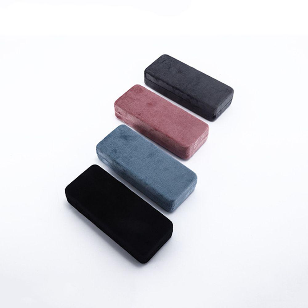 Hộp Đựng Mắt Kính Màu Trơn Dạng Gập Phong Cách Hàn Quốc Cổ Điển Cho Nam Ốp