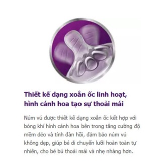 [CHÍNH HÃNG] NÚM Bình Sữa Philips Avent Nature Cổ Rộng Cho Bé